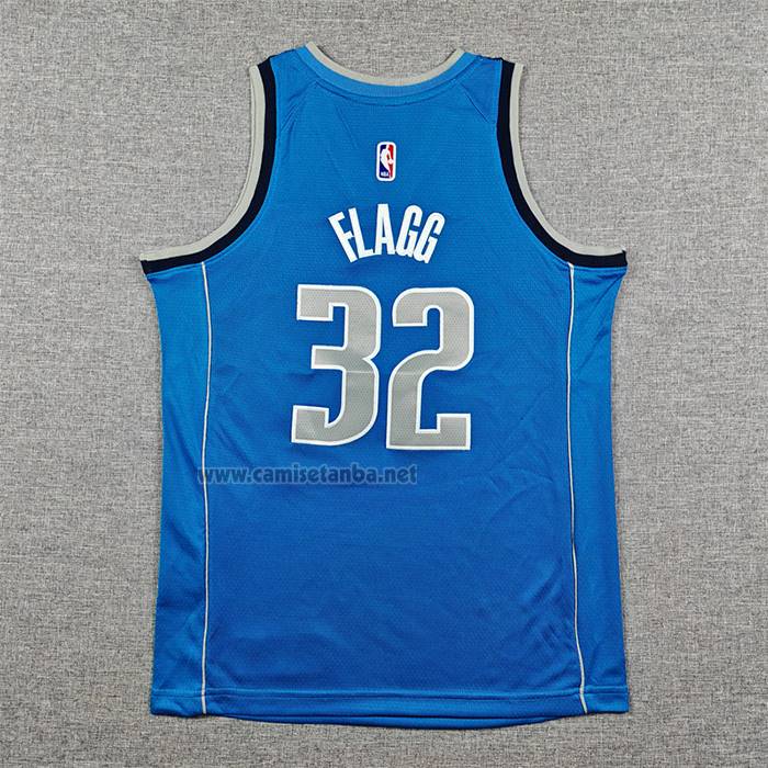 Camiseta Nino Dallas Mavericks Cooper Flagg NO 32 Icon 2025-26 Azul